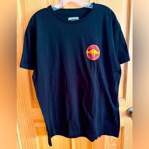 Etnies T-shirt NWT SZ Large Black with Mountains Skateboarding Teen Indiesleeze
